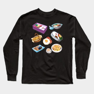 Anime Delicious Delights Long Sleeve T-Shirt